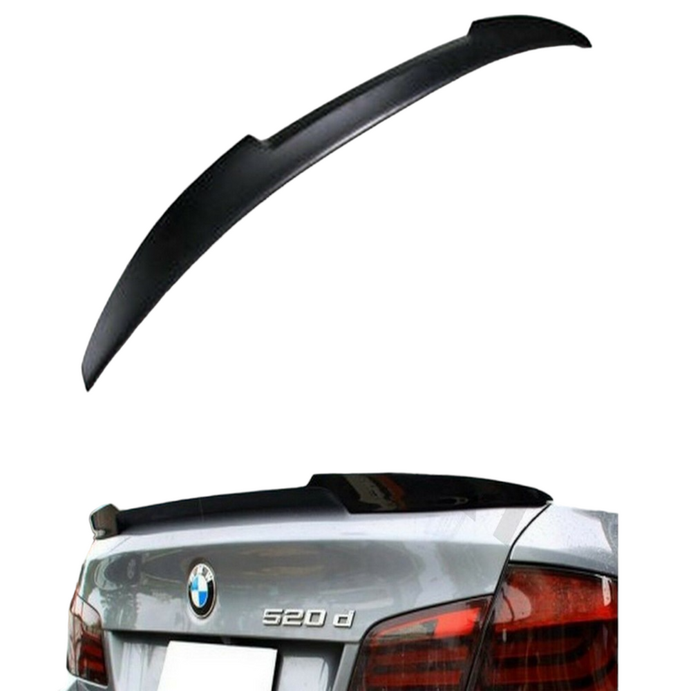 BMW ABS F10 V Style boot spoiler wing trunk M5 prtformance 5 Series black