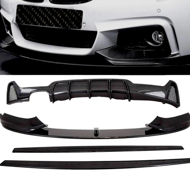 Full Body Kit - Fits BMW F32 F33 F36 4 Series - Carbon Look | STM STYLING