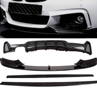Load image into Gallery viewer, BMW Carbon F32 F33 F36 4 Series Kit Splitter Diffuser Side Extensions
