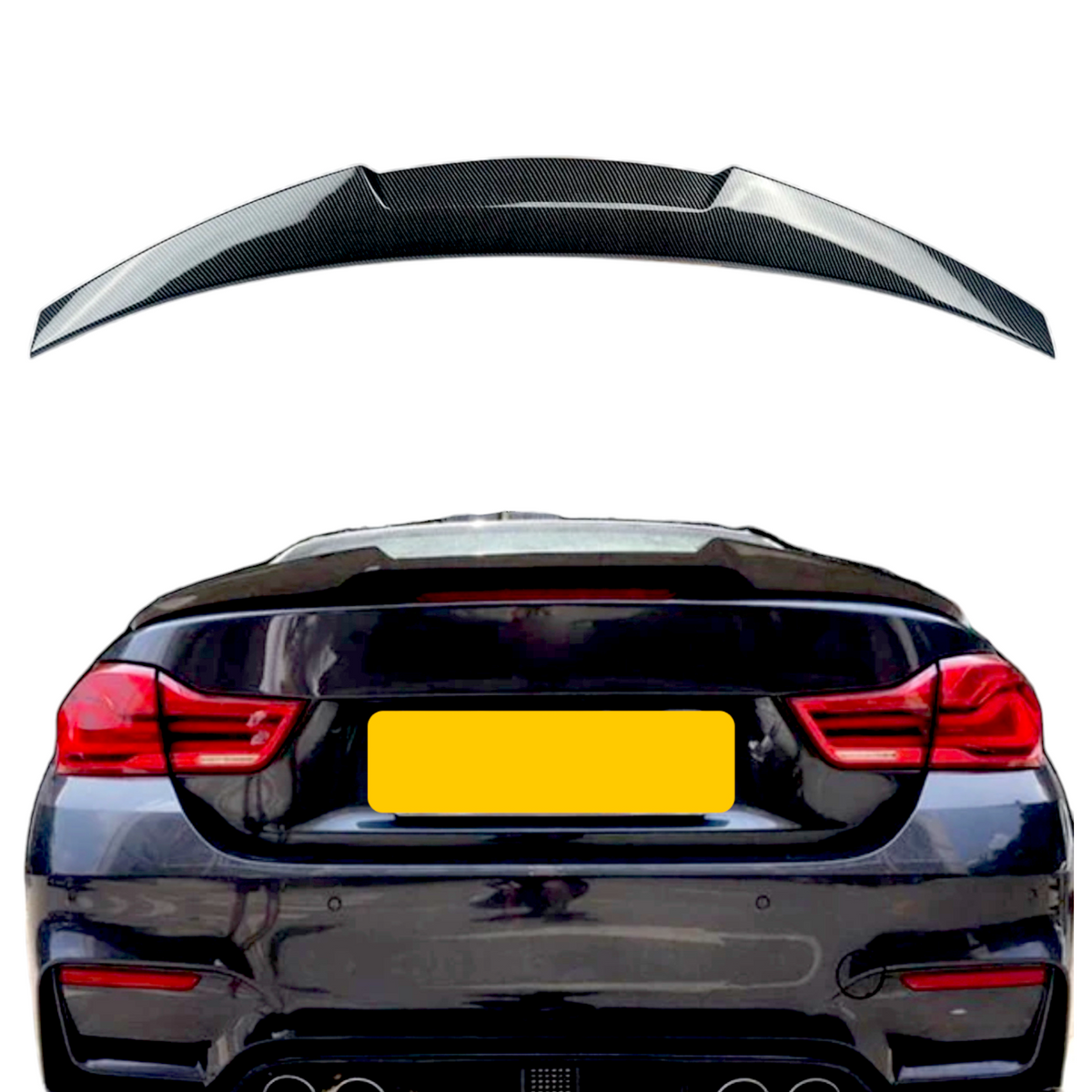 BMW Carbon F36 Gran Coupe V M4 Spoiler 4 Series boot rear performance