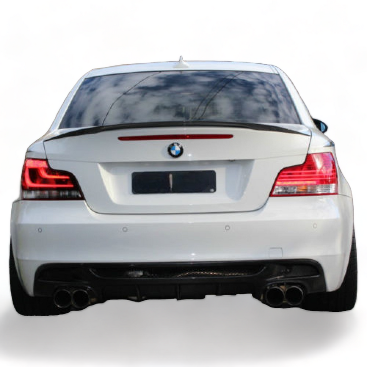 BMW E82 ABS Boot spoiler 1 Series coupe rear performance
