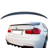 Load image into Gallery viewer, BMW Matte black F30 Boot spoiler wing M3 CS performance 3 Series 4 door
