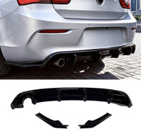 Load image into Gallery viewer, BMW 1 SERIES F20 F21 SE LCI SPORT REAR DIFFUSER LIP VALANCE BUMPER 15-19
