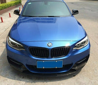 Load image into Gallery viewer, BMW 2 SERIES F22 F23 FRONT DIFFUSER SPLITTER LIP SPOILER GLOSS BLACK 
