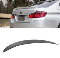 Load image into Gallery viewer, BMW 3 SERIES F10 REAR BOOT SPOILER M5 STYLE LIP UNPAINTED HIGH KICK
