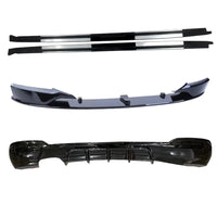 Load image into Gallery viewer, BMW 3 SERIES F34 GT BODY KIT FRONT SPLITTER REAR DIFFUSER BODYKIT GLOSS BLACK
