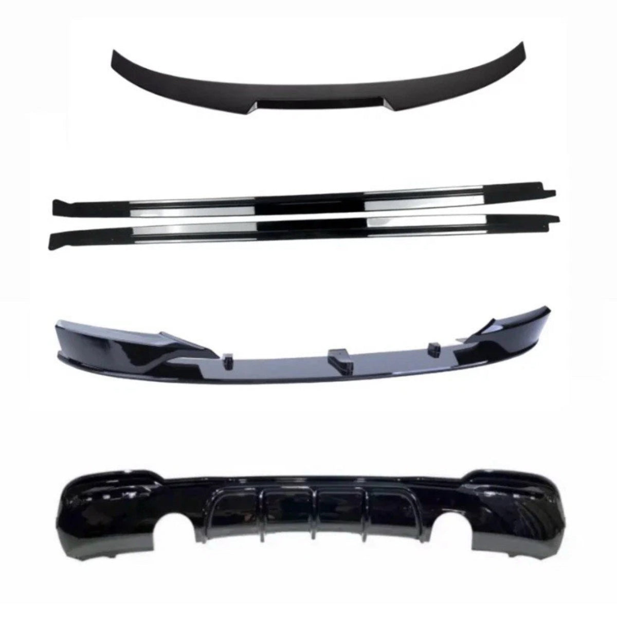 BMW 3 SERIES F34 GT GRAN TURISMO BODYKIT BODY KIT FRONT SPLITTER DIFFUSER DUAL