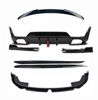 Load image into Gallery viewer, BMW 3 SERIES G20 LCI 2023+ BODYKIT FRONT SPLITTER DIFFUSER V SPOILER MP SIDES

