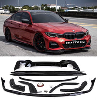 Load image into Gallery viewer, BMW 3 SERIES G20 M PERFORMANCE BODY KIT FRONT SPLITTER REAR DIFFUSER SIDE SKIRT
