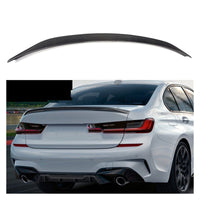 Load image into Gallery viewer, BMW 3 SERIES G20 M PERFORMANCE SPORT CARBON LOOK BOOT TRUNK SPOILER WING LIP
