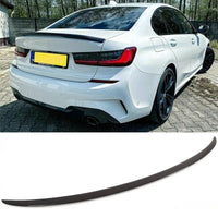 Load image into Gallery viewer, BMW 3 SERIES G20 M PERFORMANCE SPORT GLOSS BLACK BOOT TRUNK SPOILER WING LIP
