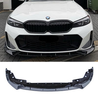 Load image into Gallery viewer, BMW 3 SERIES G20 M SPORT LCI FACELIFT FRONT SPLITTER LIP SPOILER GLOSS BLACK 23+
