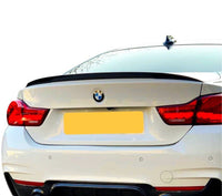 Load image into Gallery viewer, BMW 4 SERIES F32 M PERFORMANCE STYLE REAR BOOT LIP SPOILER MATTE BLACK  MP
