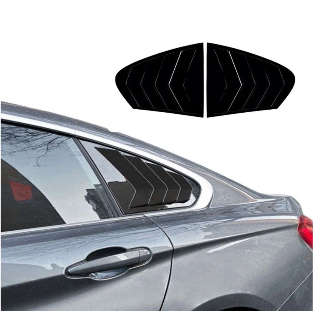 BMW 4 Series F36 2014-2020 Rear Window Side Vent Shutter Louver Cover Vents Trim