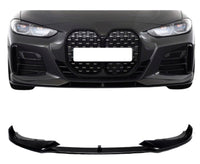 Load image into Gallery viewer, BMW 4 Series G22 G23 M Sport Performance Front Lip Splitter Black AC Style
