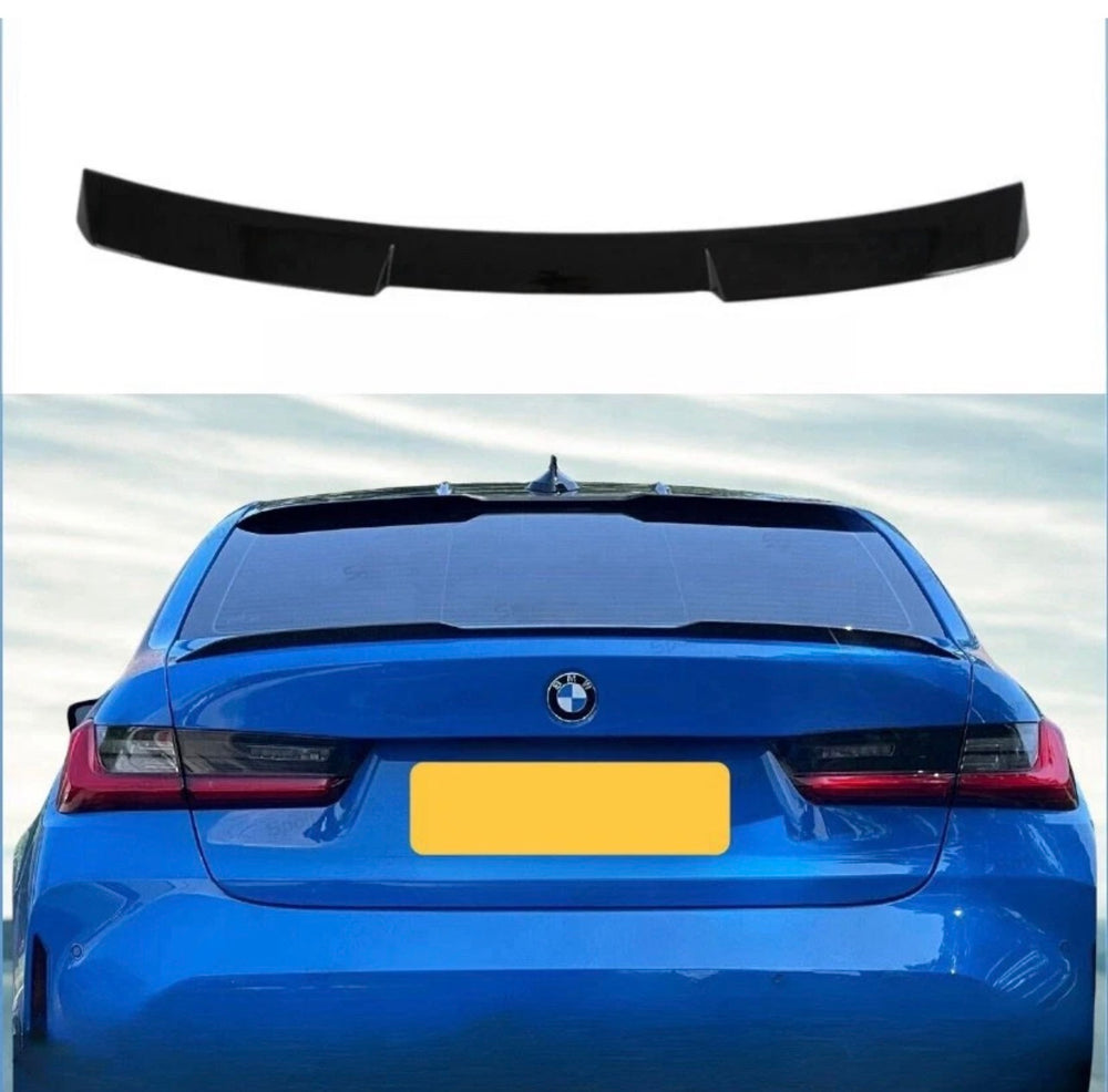 BMW 4 Series G26 4 Door Gloss Black Rear Roof Spoiler Splitter 2021-2024