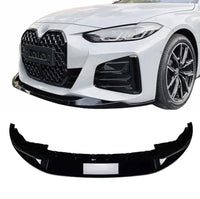 Load image into Gallery viewer, BMW 4 Series M Performance G22 G23 Front Bumper Lip Splitter Gloss Black 20+
