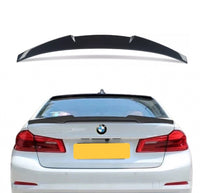 Load image into Gallery viewer, BMW 5 Series G30 Gloss Black Boot Spoiler V Style Rear Trunk ABS Saloon Lip
