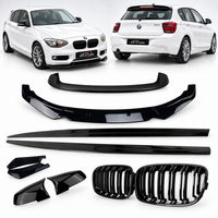 Load image into Gallery viewer, BMW F20 Kit 1 Series Se Sport Gloss Black Full BodyKit Splitter Spoiler

Fits F20 1 Series 2011 - 2014 SE &amp; Sport Models Only

This Kit Does not fit M Sport Models.

Kit Includes:

Gloss Black Front Splitter 

Gloss Black Side Extensions 

Gloss Black Grilles 

Gloss Black Mirror Covers

Gloss Black Roof Spoiler

Gloss Black Rear Bumper Canards
