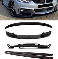 Load image into Gallery viewer, BMW F32 4 SERIES COUPE BODY KIT SPLITTER  LIP SIDE SKIRT REAR SPOILER DIFFUSER
