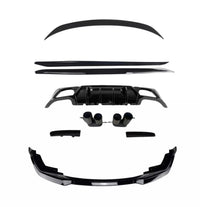 Load image into Gallery viewer, BMW G20 Kit 3 Series Quad Diffuser With Exhaust Tips Full Bodykit STM ED2 Splitter Pre Lci
