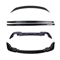Load image into Gallery viewer, BMW G20 Kit Full Length Side Extensions Bodykit 3 Series Gloss Black Mp Diffuser V Splitter - STM STYLING 
