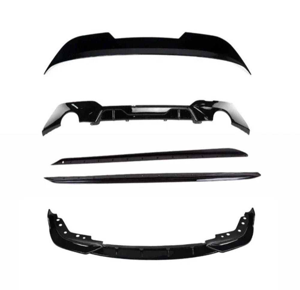 BMW G21 3 SERIES BODY KIT TOURING ESTATE STM V SPLITTER SLIM SPOILER BODYKIT GLOSS