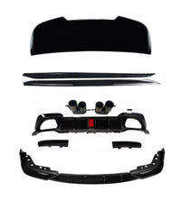 Load image into Gallery viewer, BMW G21 3 SERIES TOURING ESTATE BODY KIT STM SPLITTER QUAD LED DIFFUSER MP ROOF
