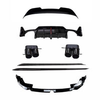Load image into Gallery viewer, BMW G21 LCI 3 SERIES BODY KIT TOURING ESTATE STM SPLITTER SLIM SPOILER BODYKIT GLOSS
