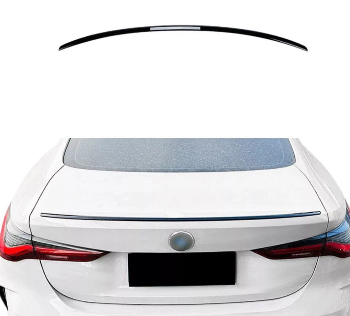 BMW G26 4 Series  i4 Boot lip Spoiler Gran Coupe Gloss Black 2021 2024