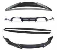 Load image into Gallery viewer, BMW M2 F87 Carbon Kit Front Splitter Spoiler Lip Diffuser Side Extensions 16-21
