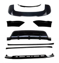 Load image into Gallery viewer, BMW X3 G01 M SPORT PERFORMANCE BODY KIT SKIRTS DIFFUSER LIP GLOSS BLACK LCI
