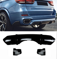 Load image into Gallery viewer, BMW X5 F15 2013-2018 Mp Rear Diffuser Splitter Spoiler Lip Gloss Black
