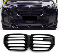 Load image into Gallery viewer, BMW X5 G05 GRILLES MODEL 2019 ON GLOSS BLACK X5M STYLE KIDNEY GRILL GRILLS ABS

