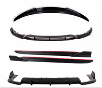 Load image into Gallery viewer, BMW X6 F16 GLOSS BLACK BODYKIT BODY KIT FRONT SPLITTER LIP REAR DIFFUSER SPOILER
