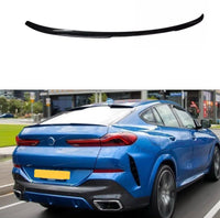 Load image into Gallery viewer, BMW X6 G06 X6M GLOSS BLACK REAR BOOT LIP SPOILER ROOF WING LIP F96 20+
