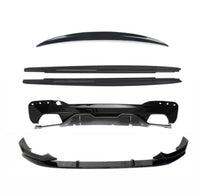 Load image into Gallery viewer, BODYKIT BODY KIT FOR BMW 5 SERIES G30 LCI SPLITTER MP DIFFUSER GLOSS BLACK ABS
