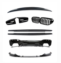 Load image into Gallery viewer, BODYKIT BODY KIT FOR BMW 5 SERIES G30 PRE LCI SPLITTER DIFFUSER GRILLES MIRRORS

