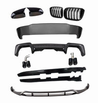Load image into Gallery viewer, BODY KIT FOR BMW X3 G01 PRE FRONT SPLITTER DIFFUSER EXHAUST TIPS GRILLES MIRRORS
