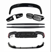 Load image into Gallery viewer, BODYKIT KIT FOR BMW 5 SERIES G31 LCI TOURING ESTATE M5 GRILLES MIRROR COVERS
