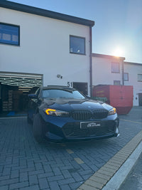 Load image into Gallery viewer, Bmw G20 3 Series Lci Front Splitter Gloss Black 
