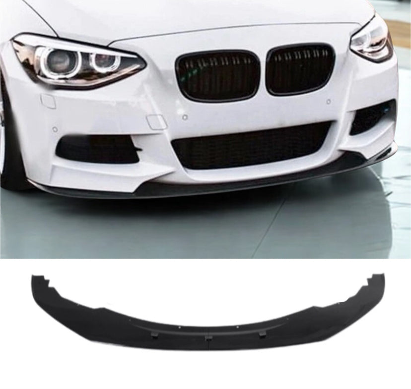 Bmw f20 pre lci front splitter gloss black