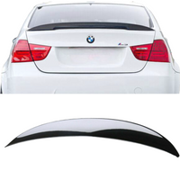 BMW Boot Spoiler  - Fits BMW E90 3 Series 200-2011 Saloon - ABS - Gloss Black