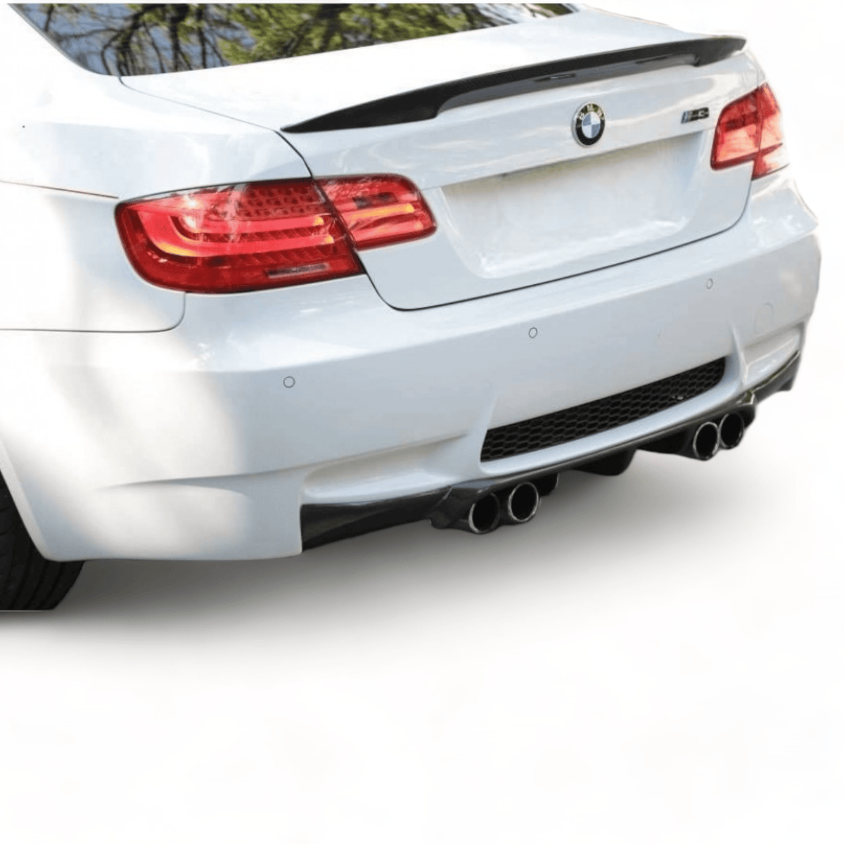 Boot Spoiler - Fits BMW E92 3 Series -  M3 GT - Gloss Black