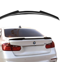 Load image into Gallery viewer, Boot Spoiler - Fits BMW F30 F80 3 Series - V Style - Gloss Black
