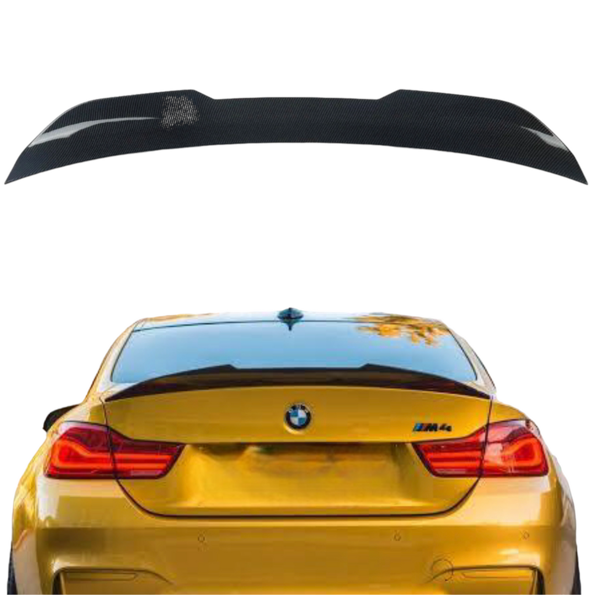 Boot Spoiler - Fits BMW F32 4 Series - Carbon Look