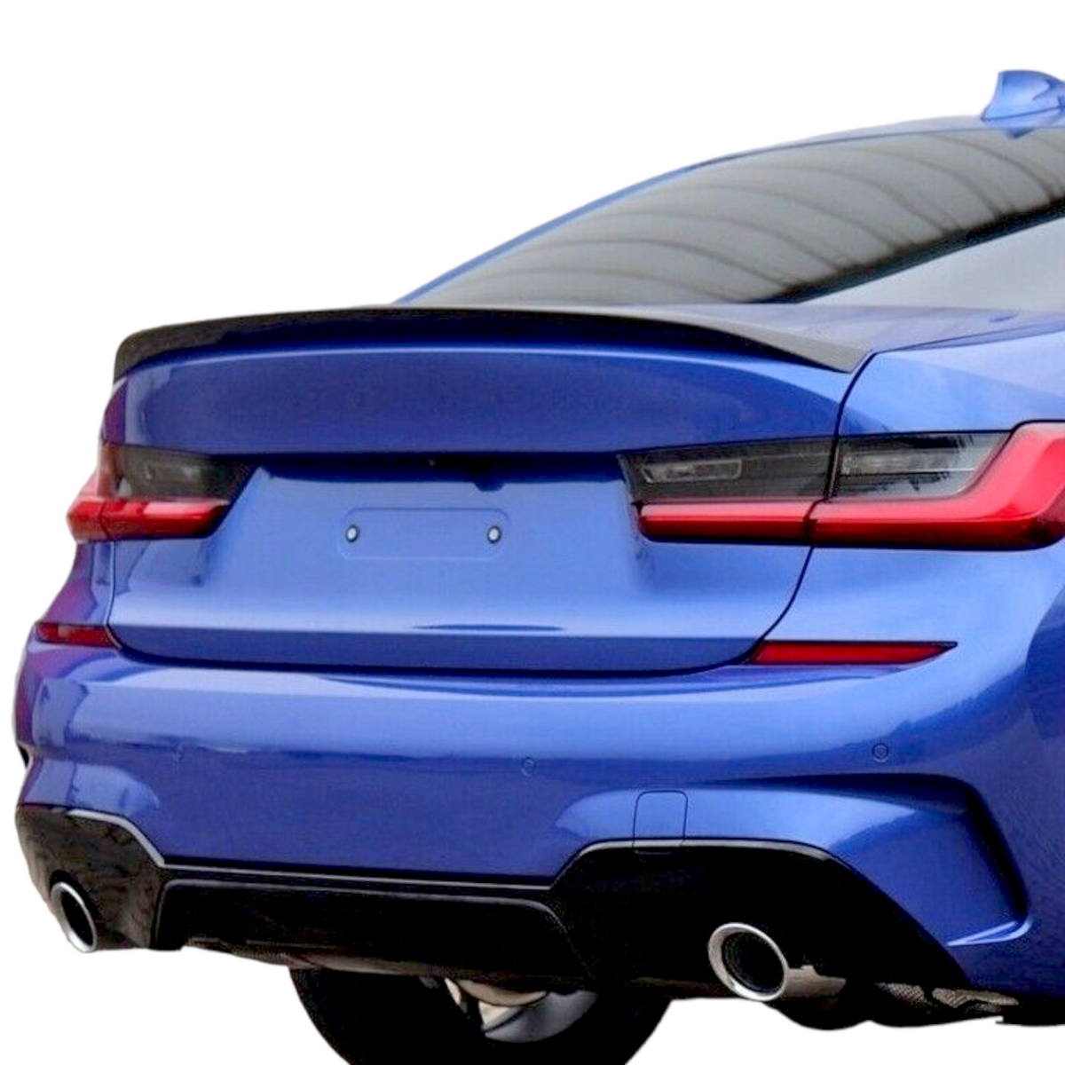 Boot Spoiler - Fits BMW G20 3 Series - MP style - ABS - Gloss Black