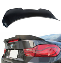 Load image into Gallery viewer, BMW Boot Spoiler- High Kick - Fits BMW F33 F83 - M4 Style - Carbon Look
