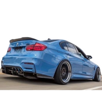 Load image into Gallery viewer, Boot Spoiler - High Kick - V Style - Fits BMW F30 F80 3 Series - Carbon Look
