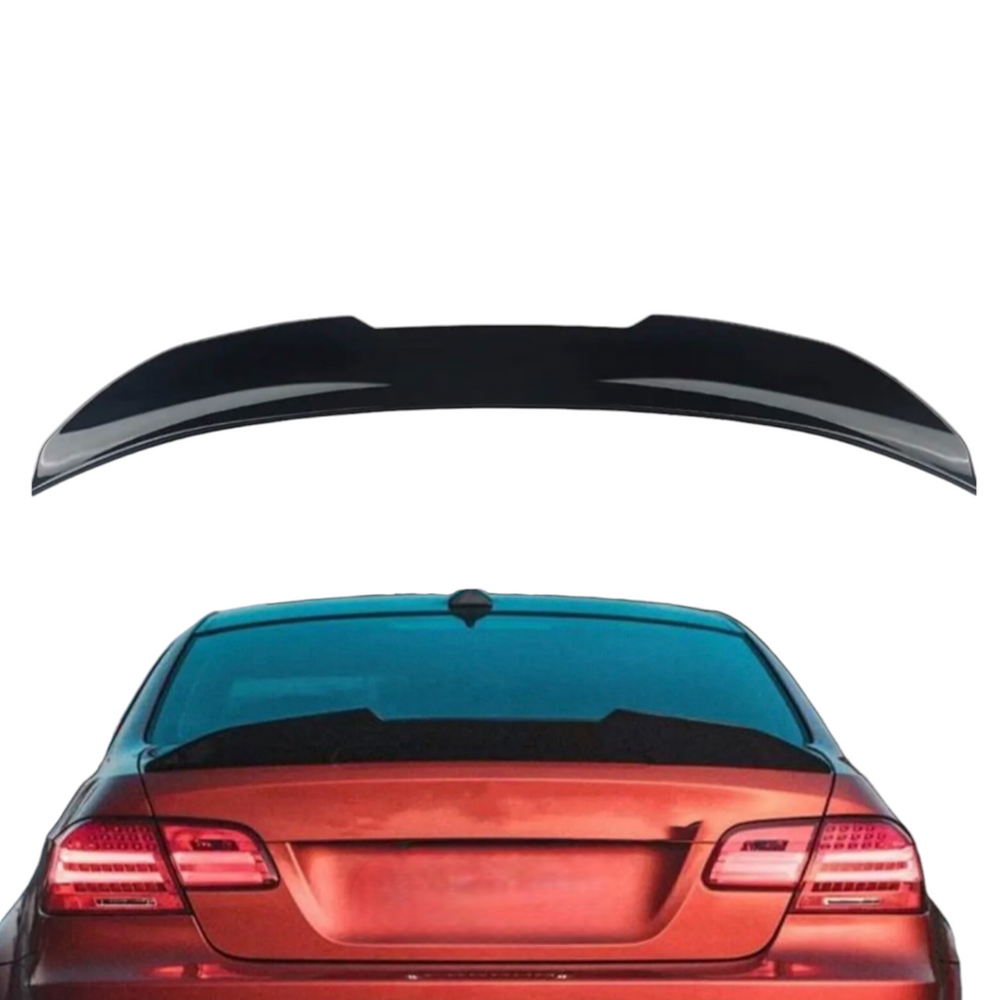 Boot Spoiler - PSM Style - Fits BMW E92 M3 - Gloss Black